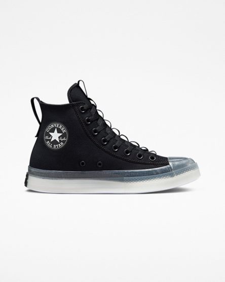 Zapatillas Altas Converse Chuck Taylor All Star CX Explore Mujer Negras Blancas | PE 40E578